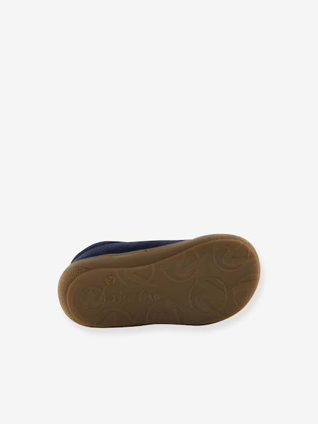 Cocoon hoge babyschoenen NAT marineblauw - vertbaudet enfant 