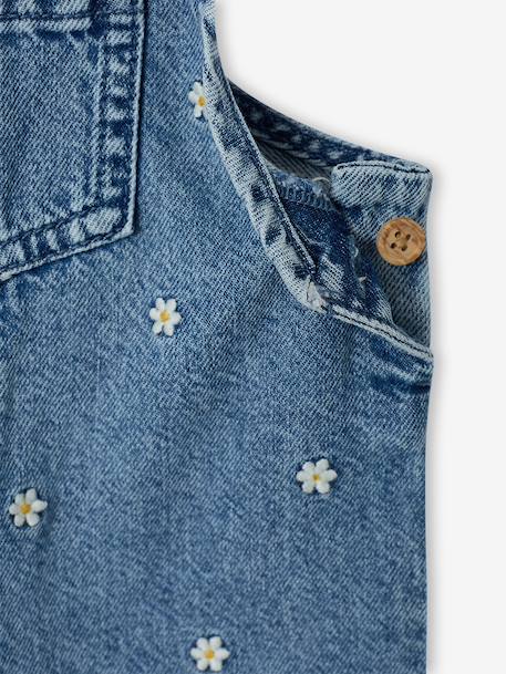 Salopette bébé denim stone - vertbaudet enfant 