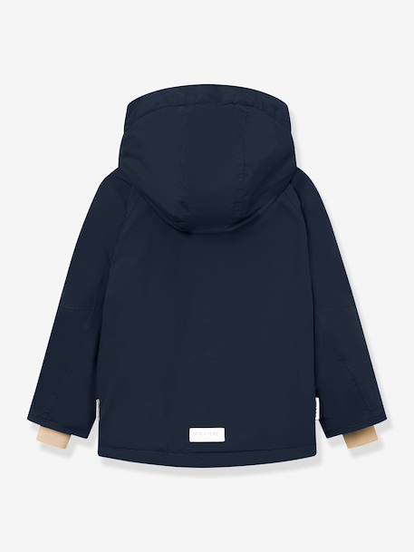 Veste d'hiver avec doublure polaire MATVALONSO Garçons MINI A TURE bleu foncé+marine+vert sauge - vertbaudet enfant 