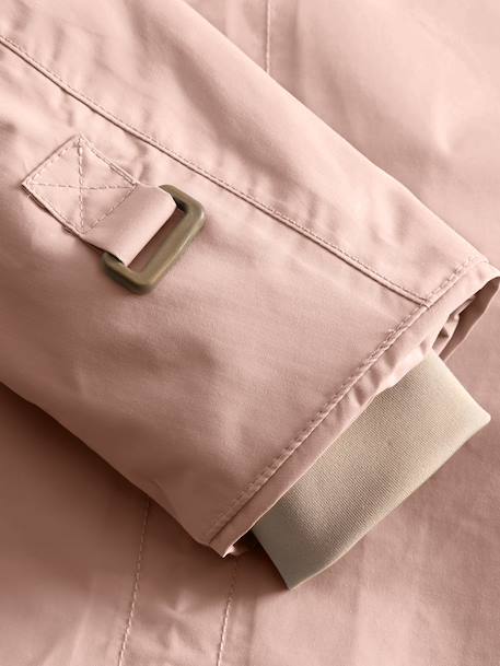 Veste d'hiver avec doublure polaire MATWALLY enfants MINI A TURE bleu foncé+bleu grisé+caramel+marine+prune+vert sauge+vieux rose+violet - vertbaudet enfant 