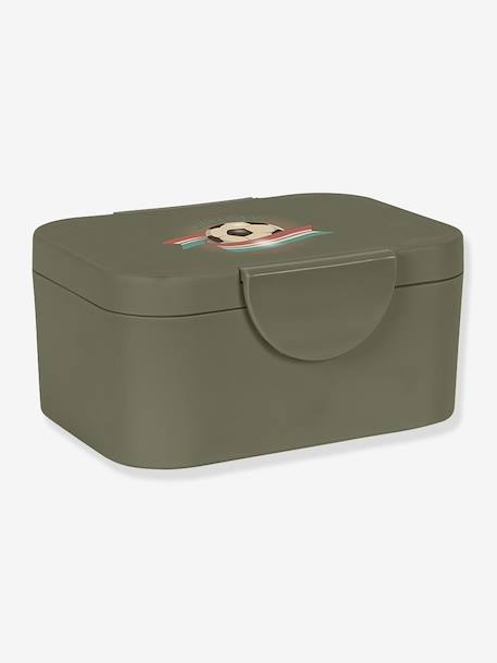 Lunchbox KONGES SLOJD blauw+groen+rozen - vertbaudet enfant 