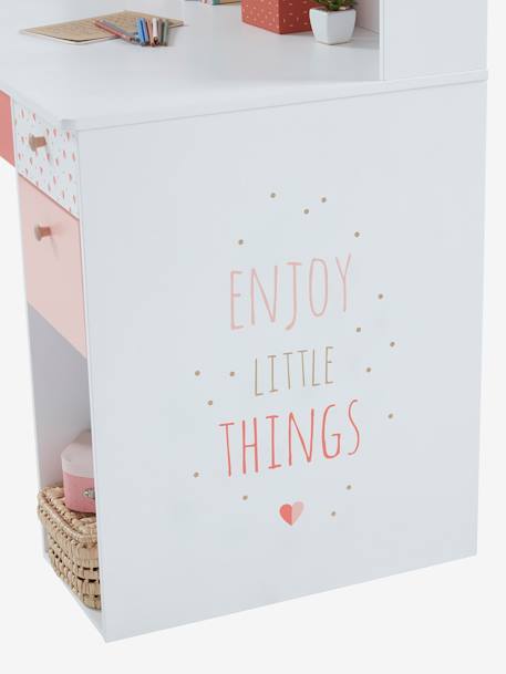 Bureau enfant Léa BLANC - BOIS - vertbaudet enfant 