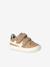Leren babyschoenen met klittenband zandbeige - vertbaudet enfant 