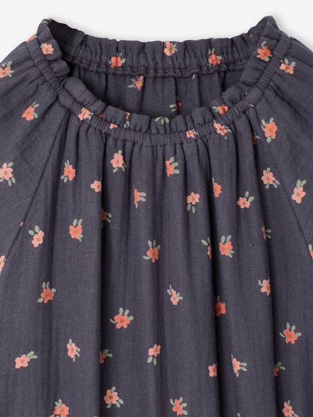Ensemble robe et veste fille bleu ardoise - vertbaudet enfant 