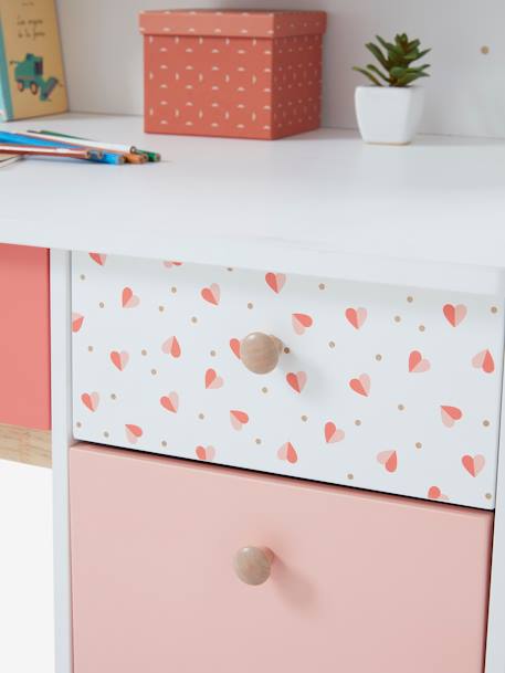 Bureau enfant Léa BLANC - BOIS - vertbaudet enfant 