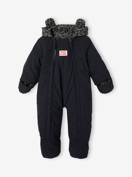 Combipilote bébé réversible kaki - vertbaudet enfant 