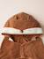 Cape de bain chien coton cappuccino - vertbaudet enfant 