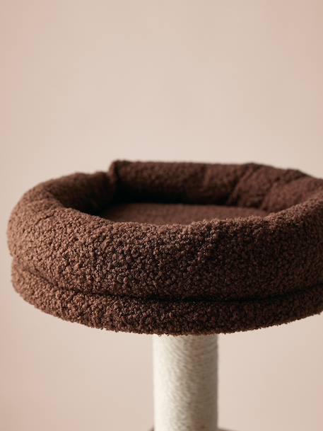 Arbre à chat bois design chocolat - vertbaudet enfant 