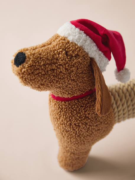 Jouet teckel de Noël chien chocolat - vertbaudet enfant 