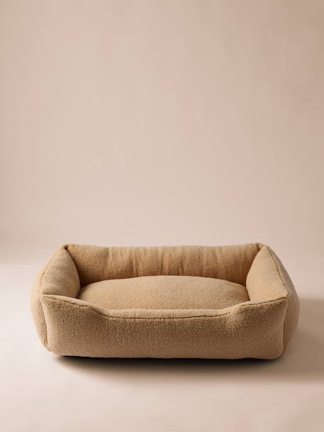 Gequilte mand voor huisdier FAMILY hazelnoot+klei+wit, gestreept - vertbaudet enfant 