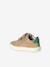 Leren babyschoenen met klittenband zandbeige - vertbaudet enfant 
