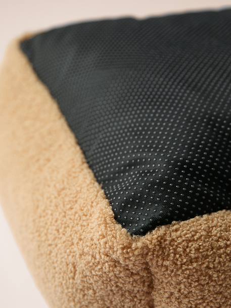 Gequilte mand voor huisdier FAMILY hazelnoot+klei+wit, gestreept - vertbaudet enfant 