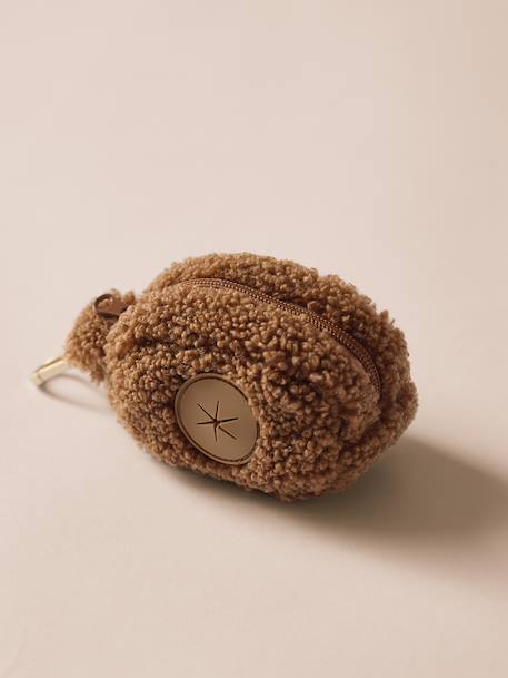 Hondenwandeling set: harnas + riem + halsband chocoladebruin+koffie - vertbaudet enfant 