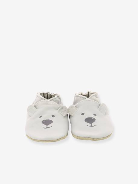 Chaussons Soft Soles Sweety Bear © gris clair - vertbaudet enfant 