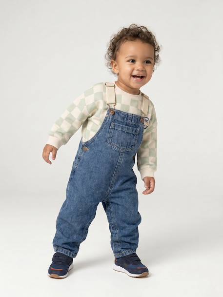 Salopette bébé garçon stone - vertbaudet enfant 