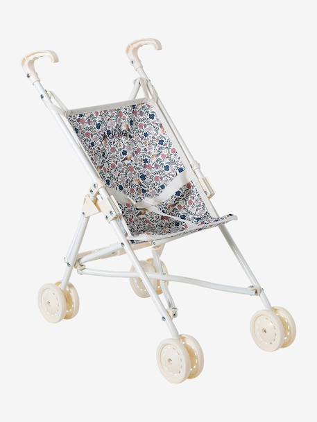 Poussette canne poupon jaune+rose+vert - vertbaudet enfant 