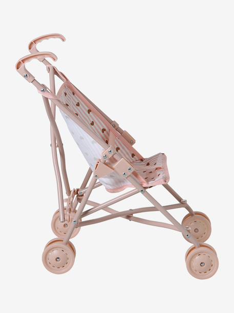 Buggy voor pop geel+groen+rozen - vertbaudet enfant 