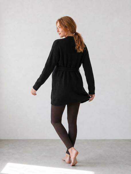 Gilet de grossesse et allaitement noir - vertbaudet enfant 