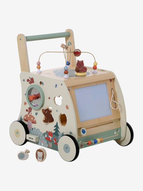 Chariot de marche HAPPY FOREST en bois FSC® bois - vertbaudet enfant 