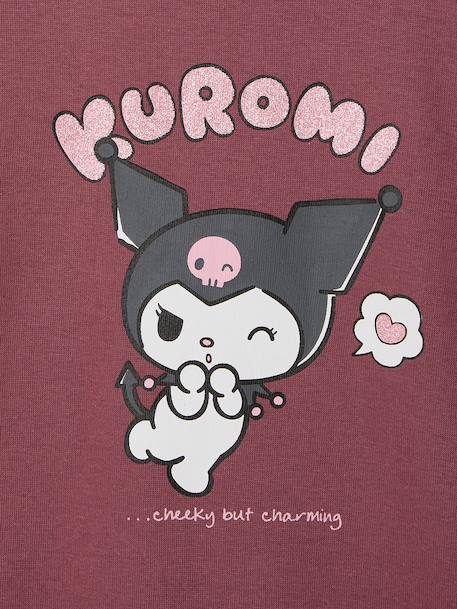 Sweat Kuromi fille prune - vertbaudet enfant 