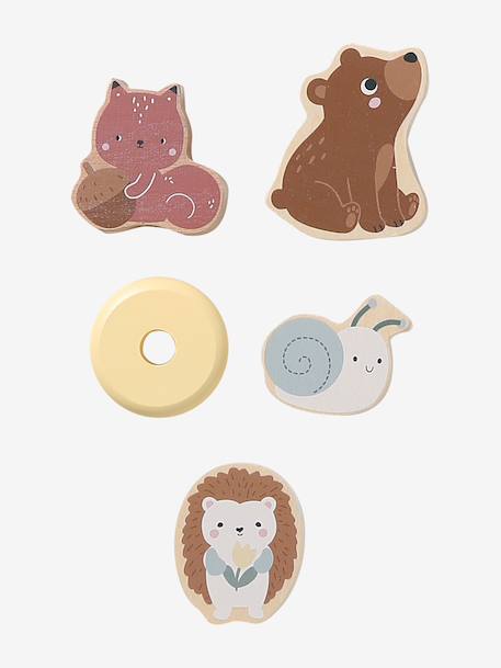 FSC® houten loopwagen Happy Forest hout - vertbaudet enfant 