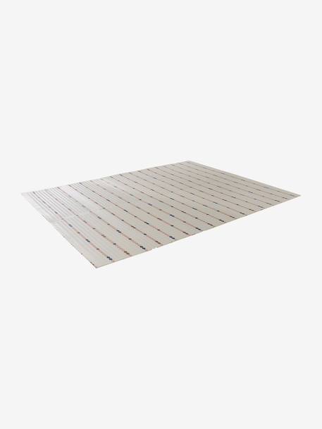 Waterdichte mat voor motoriek beige+ecru+geel+groen+meerkleurig+rozen - vertbaudet enfant 