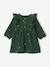 Babyjurk van mousseline groen - vertbaudet enfant 