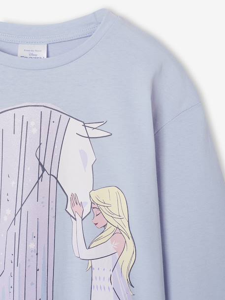 Frozen T-shirt met lange mouwen hemelsblauw - vertbaudet enfant 