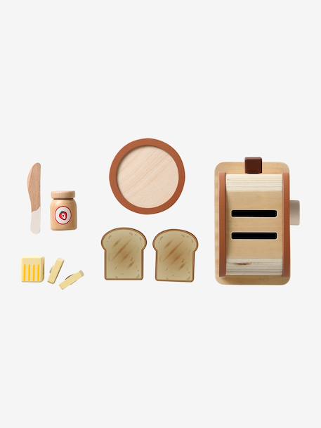 FSC100 houten broodrooster karamel - vertbaudet enfant 