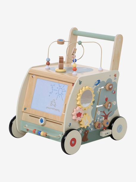 FSC® houten loopwagen Happy Forest hout - vertbaudet enfant 