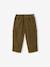 Babyjongensbroek van ribfluweel kaki - vertbaudet enfant 