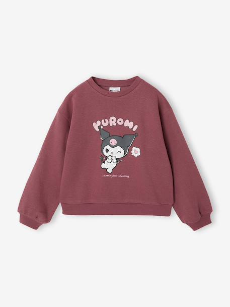 Kuromi sweater voor meisjes pruim - vertbaudet enfant 