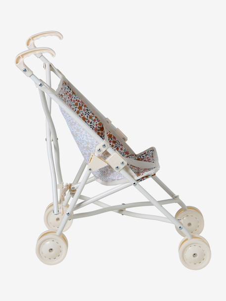 Poussette canne poupon jaune+rose+vert - vertbaudet enfant 