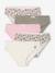 Lot de 5 culottes fille beige - vertbaudet enfant 