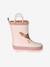 Bottes de pluie imprimées bébé beige+bleu imprimé - vertbaudet enfant 