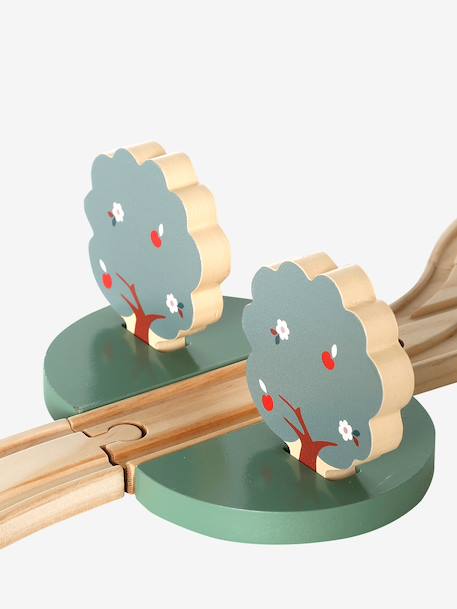 55-delige houten treinbaan FSC® hout - vertbaudet enfant 