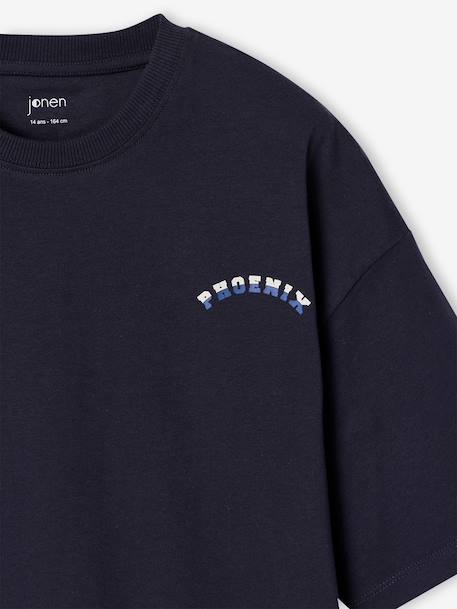 Oversized T-shirt Phoenix JONEN leigrijs - vertbaudet enfant 