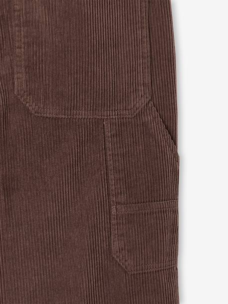 Battlebroek van JONEN antraciet+hazelnoot - vertbaudet enfant 