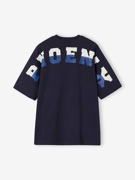 T-shirt garçon oversize Phoenix gris ardoise - vertbaudet enfant 