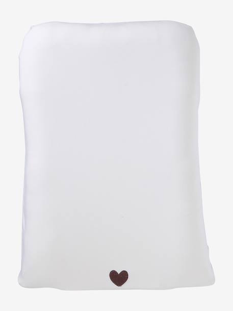 Lot 2 housses matelas a langer noisette - vertbaudet enfant 
