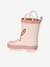 Bottes de pluie imprimées bébé beige+bleu imprimé - vertbaudet enfant 