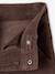 Pantalon battle garçon en velours anthracite+noisette - vertbaudet enfant 