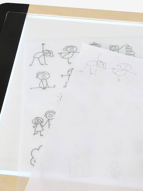 FSC® houten lichtbak om te tekenen hout - vertbaudet enfant 