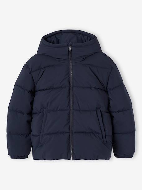 Puffy donsjack JONEN antraciet - vertbaudet enfant 