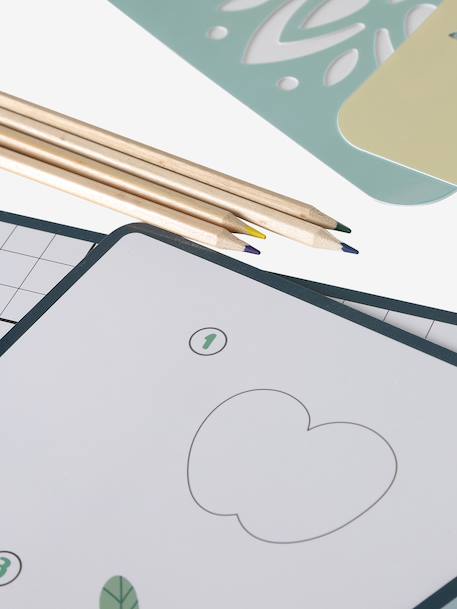 FSC100 tekenkoffer meerkleurig - vertbaudet enfant 