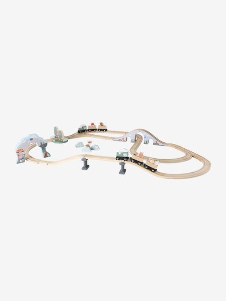 55-delige houten treinbaan FSC® hout - vertbaudet enfant 