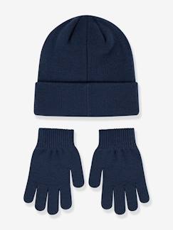 Garçon-Accessoires-Bonnet, écharpe, gants-Ensemble bonnet et gants
