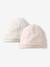 Set van 2 babymutsjes van katoen lichtroze - vertbaudet enfant 