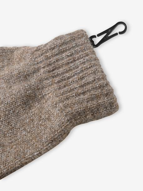 Set met muts, colsjaal en handschoenen taupe - vertbaudet enfant 