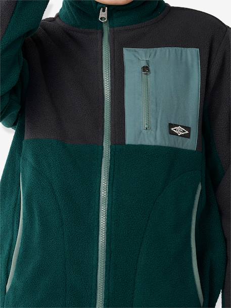 Veste Raw Energy vert foncé - vertbaudet enfant 
